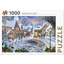 Rebo legpuzzel 1000 stukjes - Winter Village