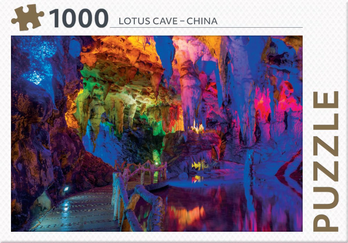 Rebo legpuzzel 1000 stukjes - Lotus Cave