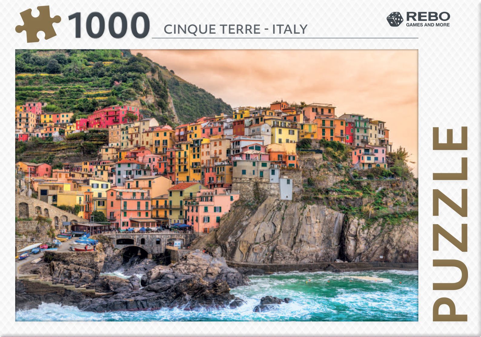Rebo legpuzzel 1000 stukjes - Cinque Terre Italy