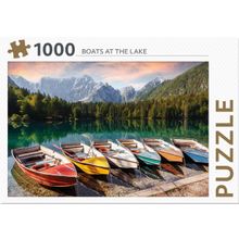 Rebo legpuzzel 1000 stukjes - Boats at the lake