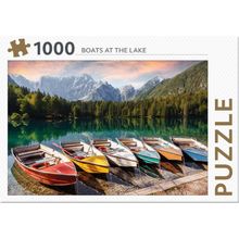 Rebo legpuzzel 1000 stukjes - Boats at the lake