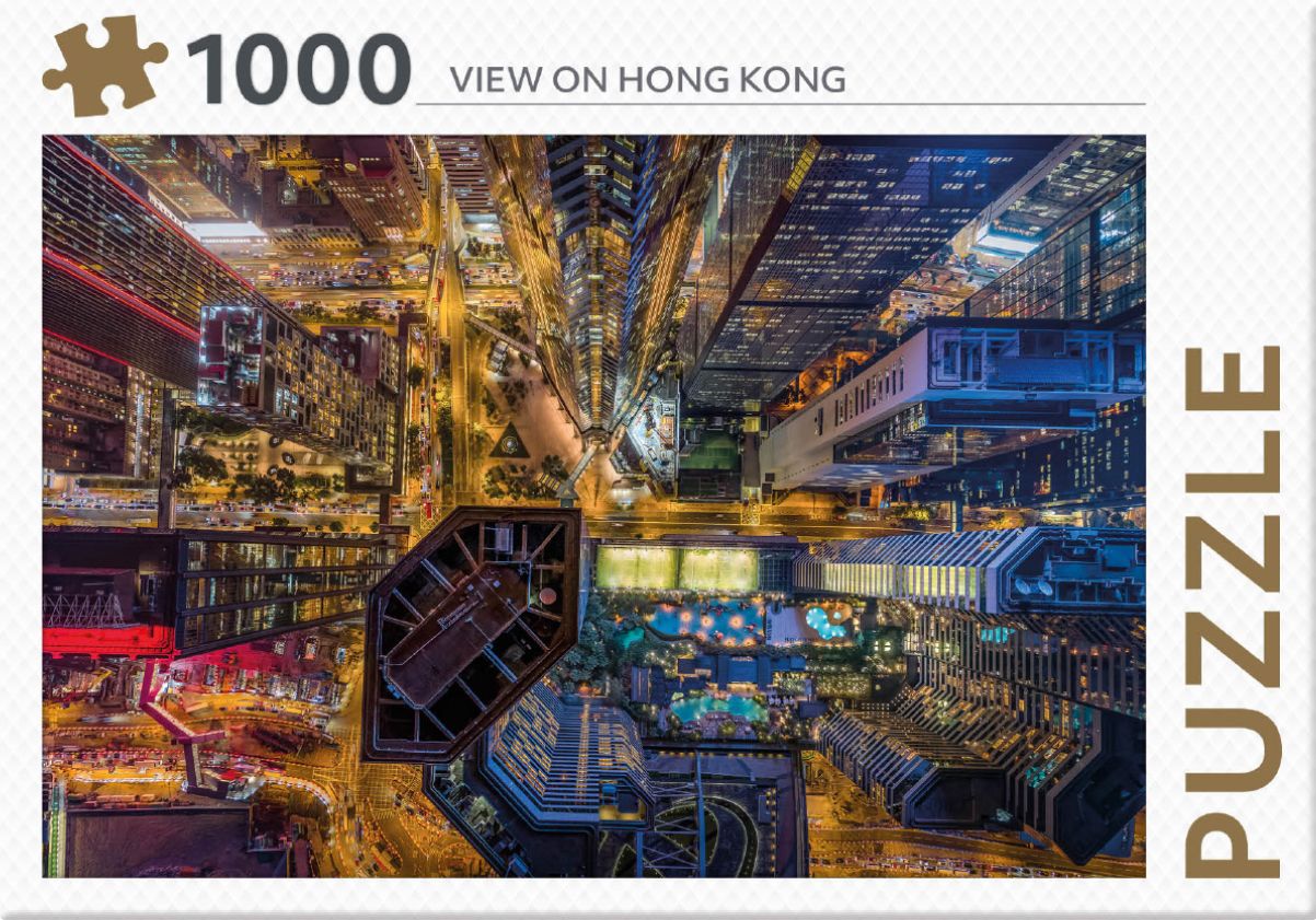 Rebo legpuzzel 1000 stukjes - Hong Kong