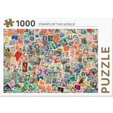 Rebo legpuzzel 1000 stukjes - Stamps of the world