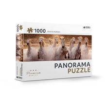Rebo legpuzzel panorama 1000 stukjes - White horses