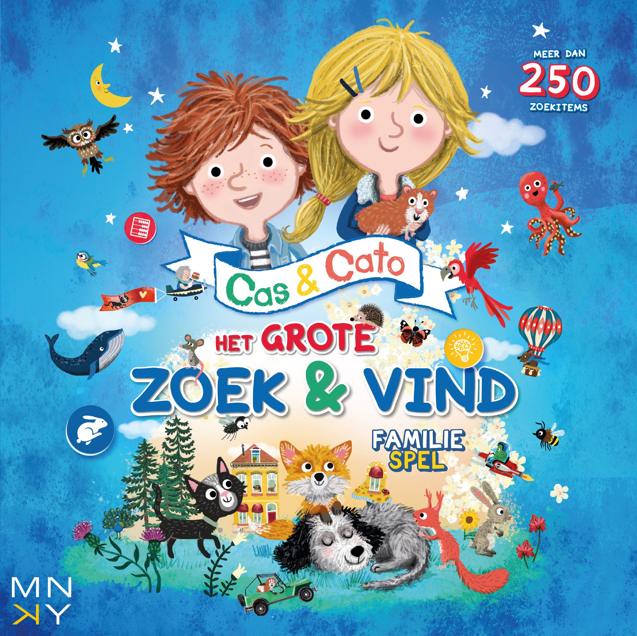 Cas & Cato - Het grote zoek & vind familiespel