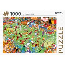 Rebo legpuzzel 1000 stukjes - WK Voetbal