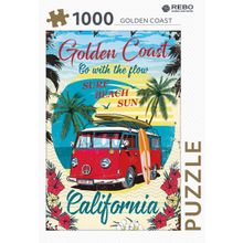 Rebo legpuzzel 1000 stukjes - Golden Coast
