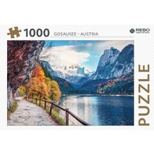 Rebo legpuzzel 1000 stukjes - Gosausee Austria