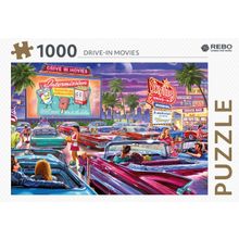 Rebo legpuzzel 1000 stukjes - Drive-In Movies