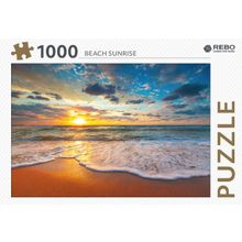 Rebo legpuzzel 1000 stukjes - Beach Sunrise