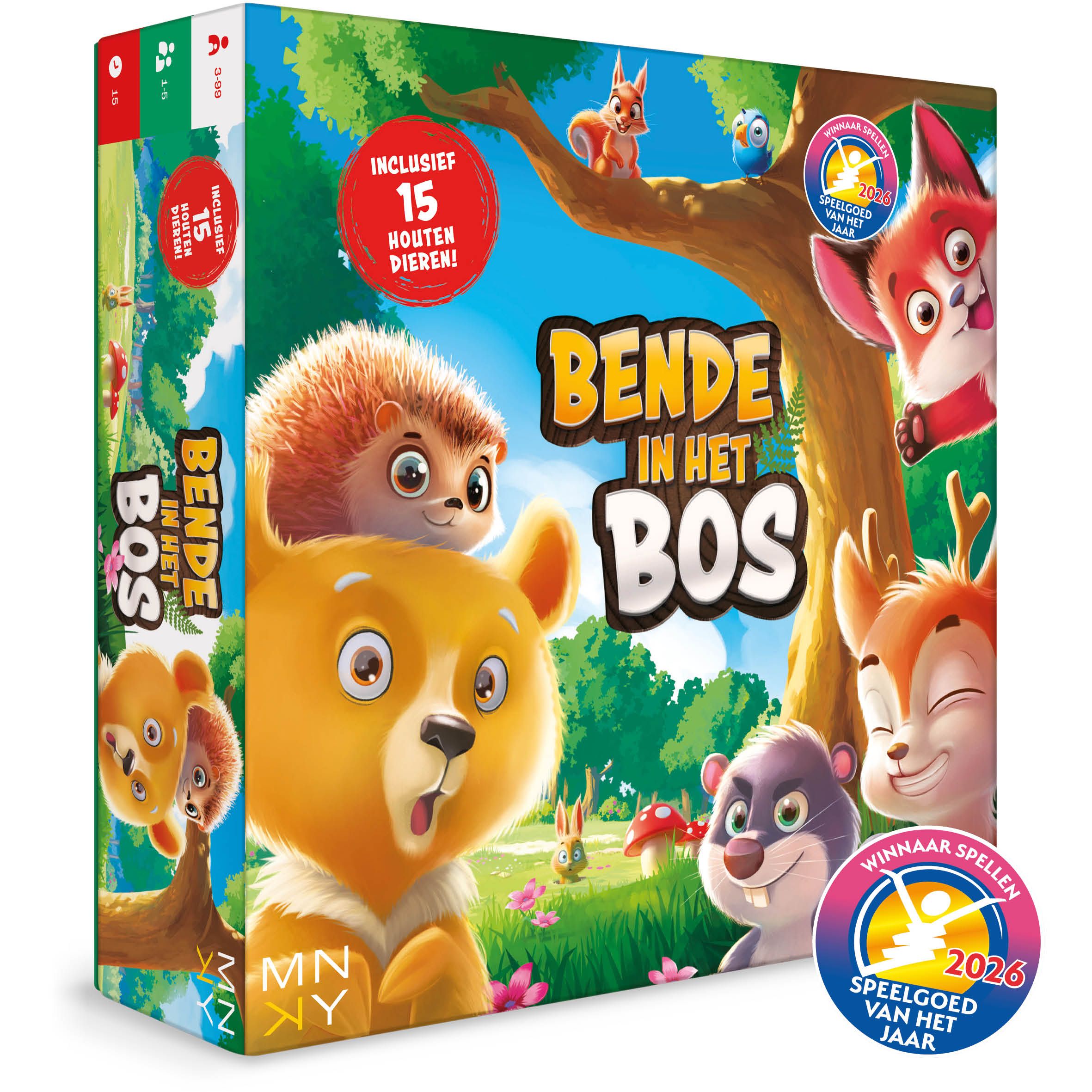 Bende in het bos - bordspel