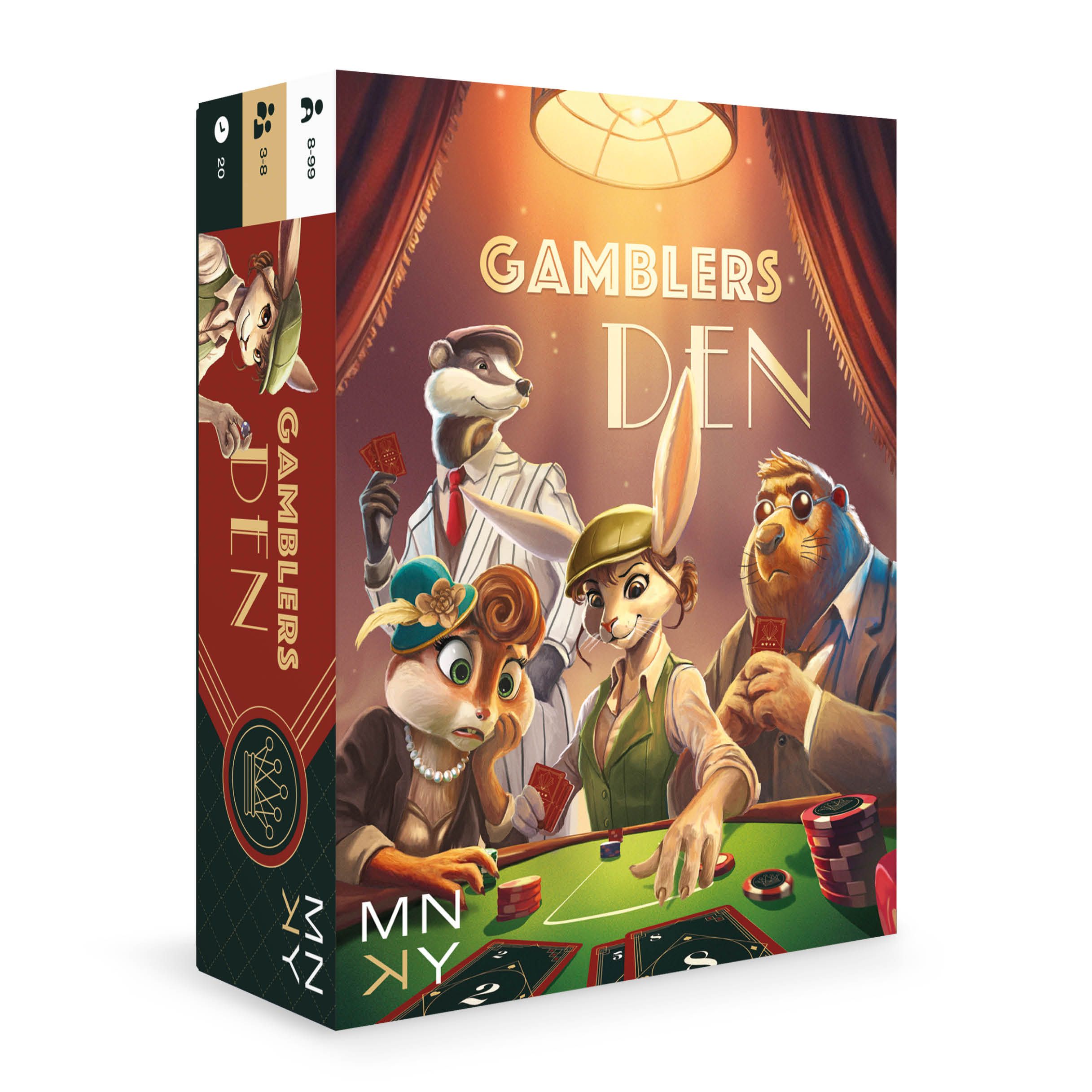 Gamblers Den - kaartspel