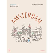 Kleurboek Amsterdam I Coloring Book Amsterdam