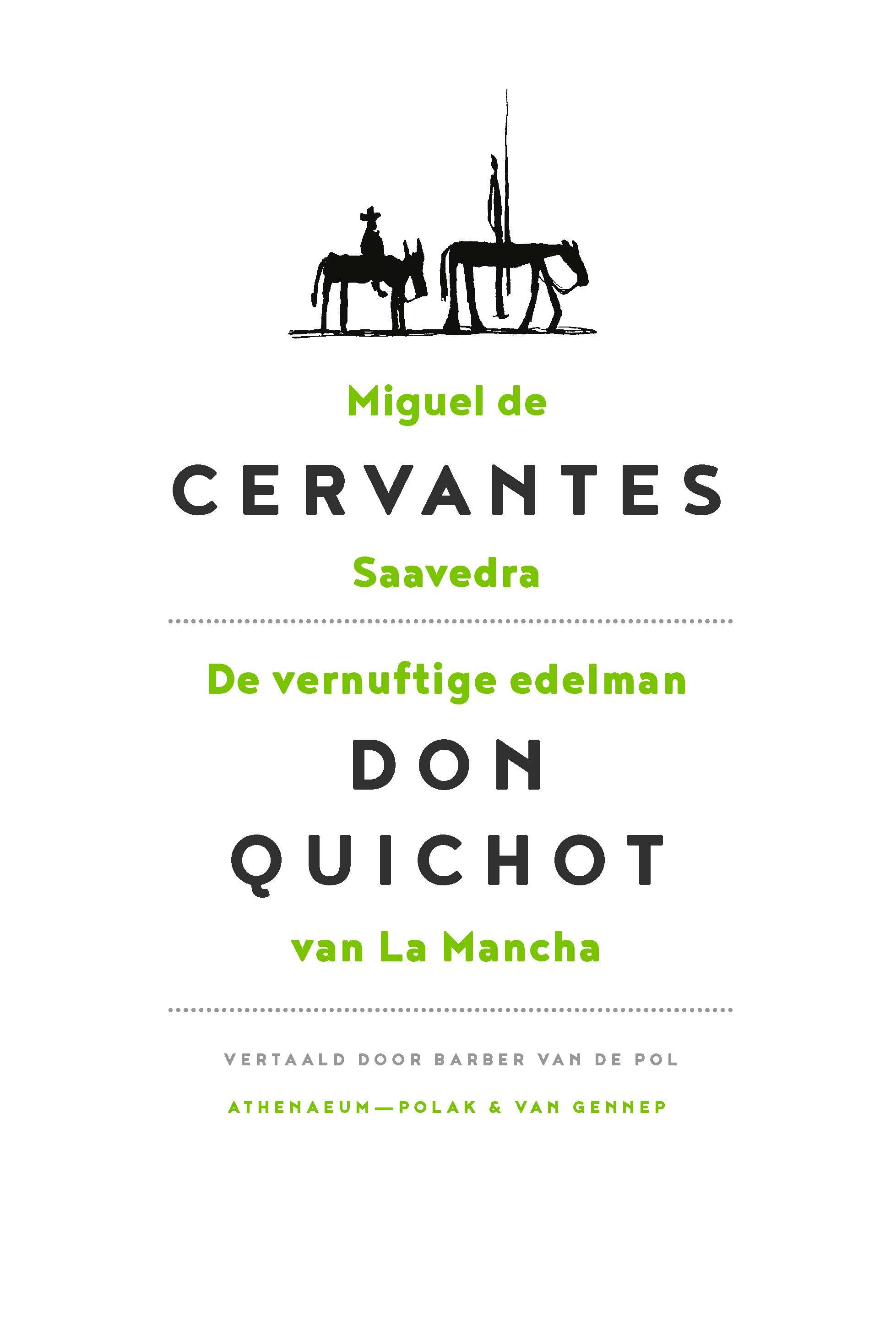 De vernuftige edelman Don Quichot van La Mancha