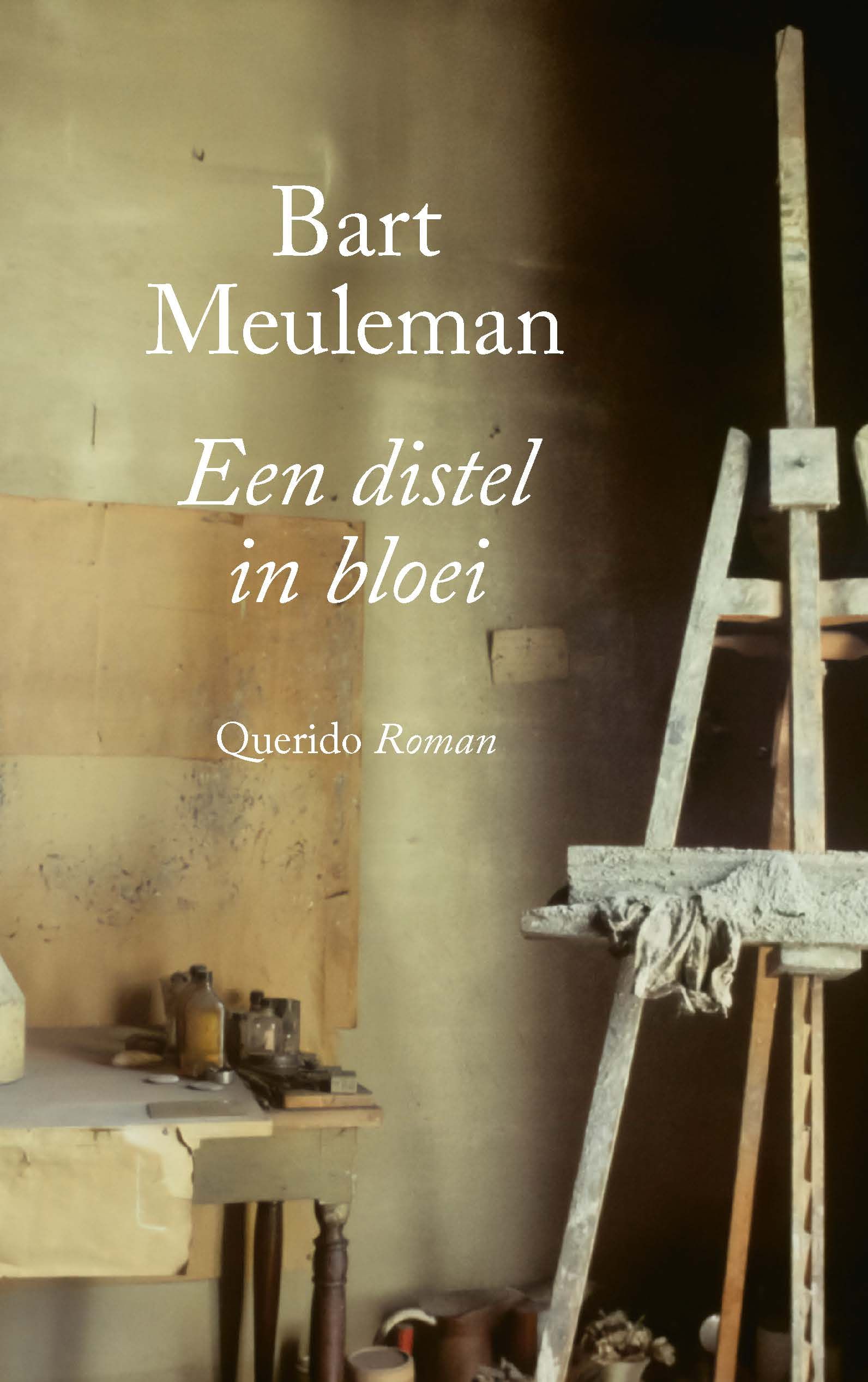 Een distel in bloei