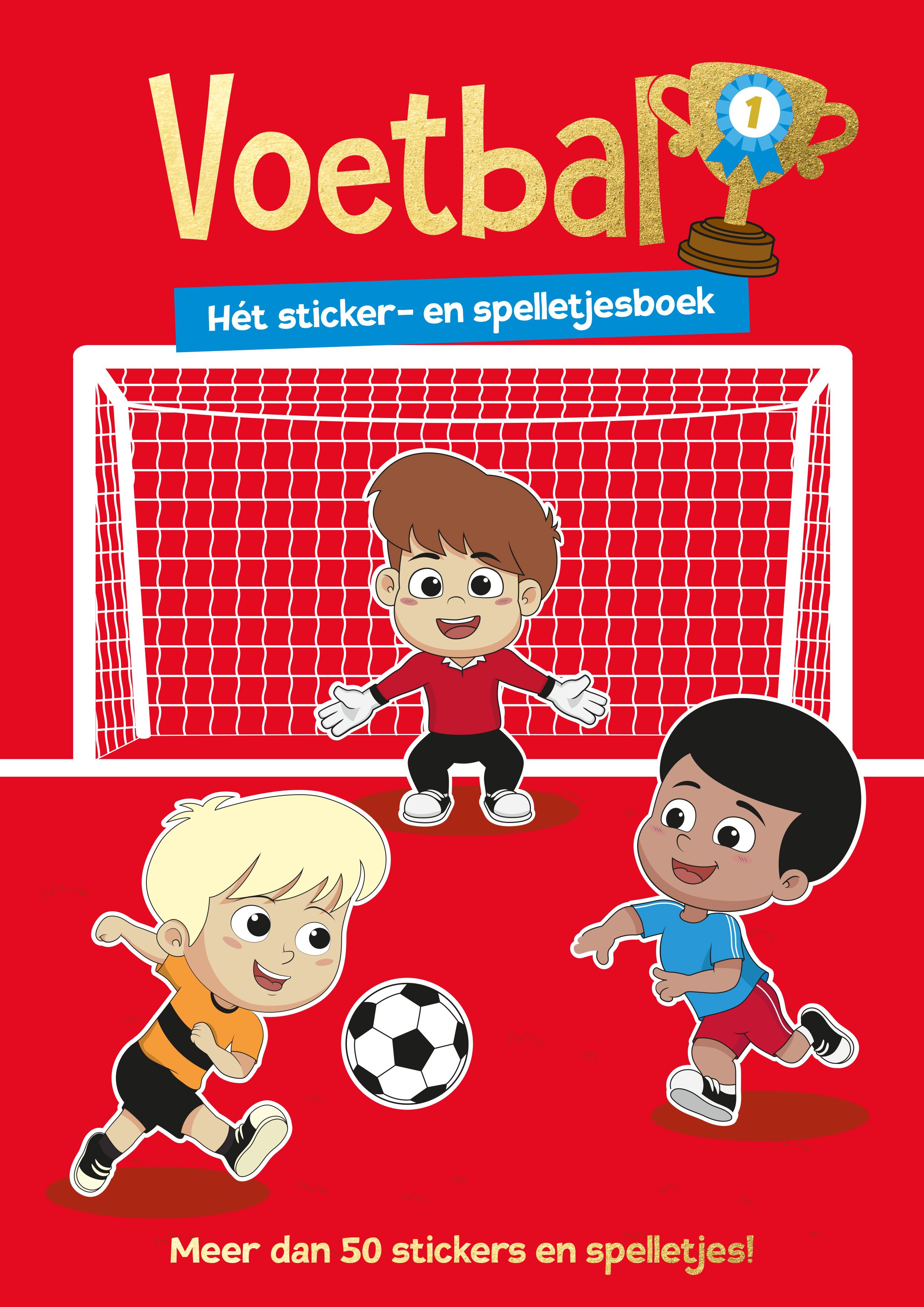 Voetbal sticker- en activiteitenboek