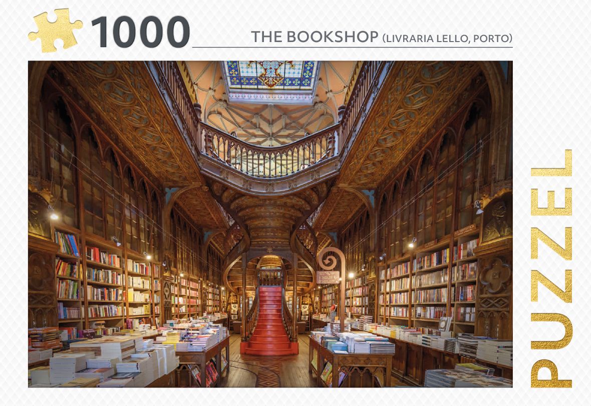 The Bookshop - Rebo legpuzzel 1000 stukjes