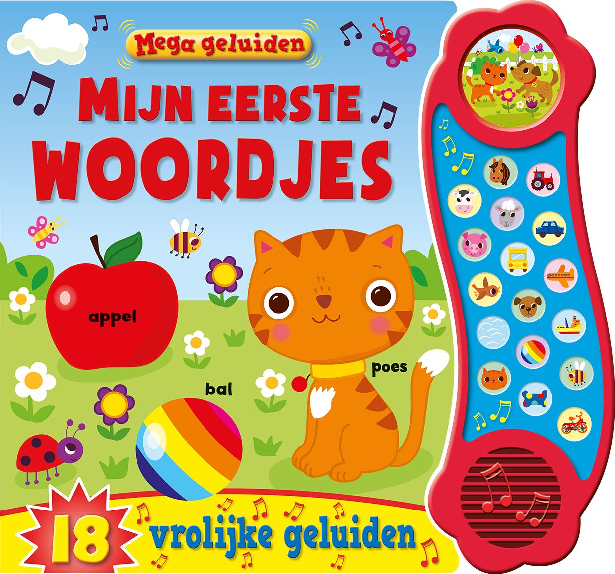 Geluidenboek Mijn eerste woordjes