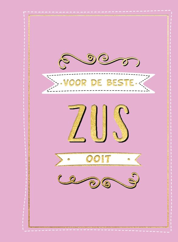 Voor de beste zus ooit - Cadeauboeken