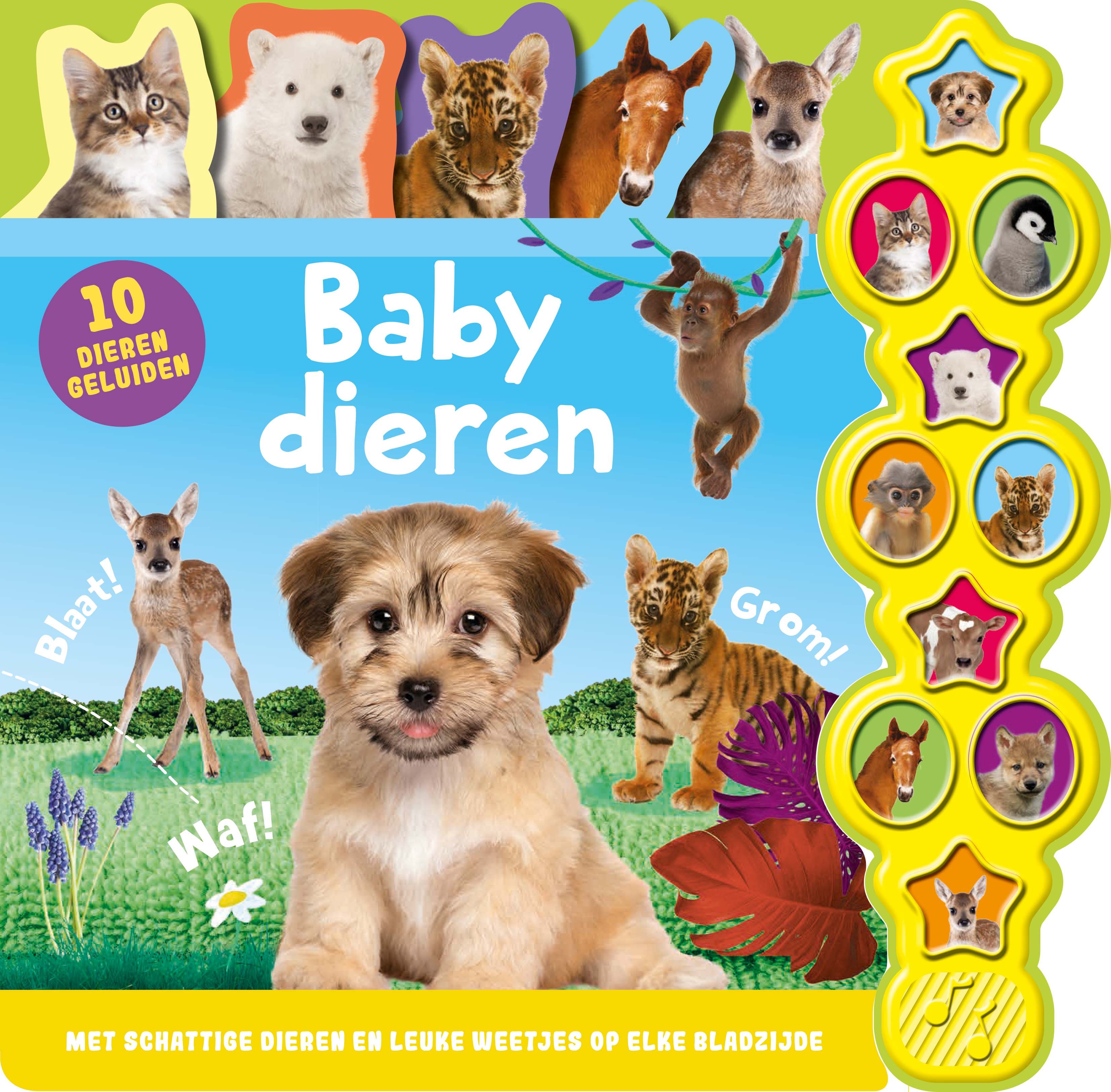 Geluidenboek - Babydieren