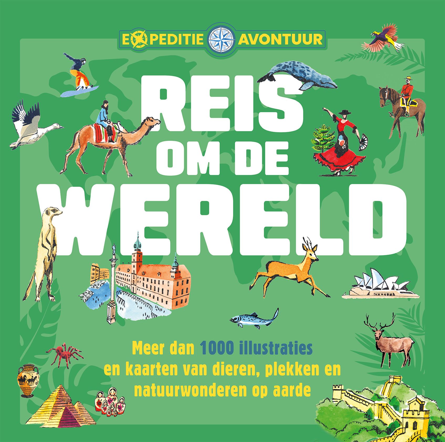 Reis om de wereld - Expeditie-avontuur