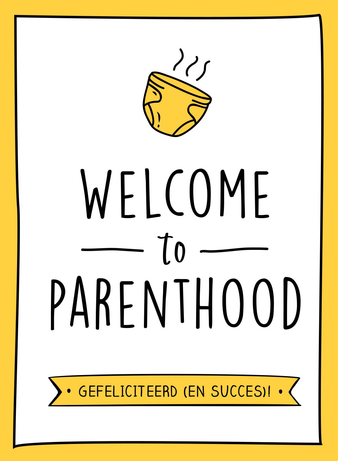 Welcome to parenthood