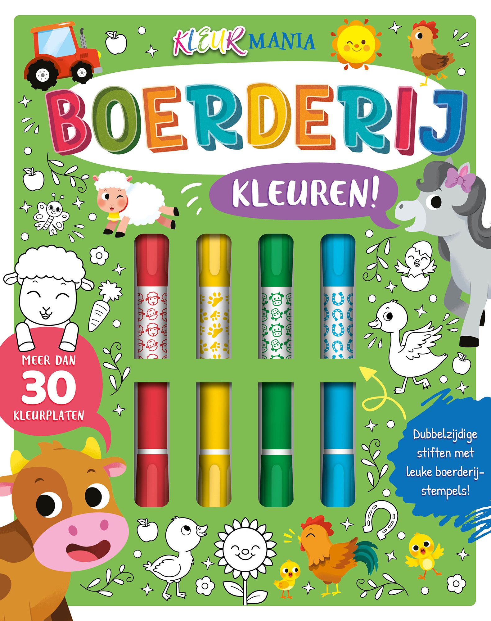 Boerderij kleuren! - Kleurmania