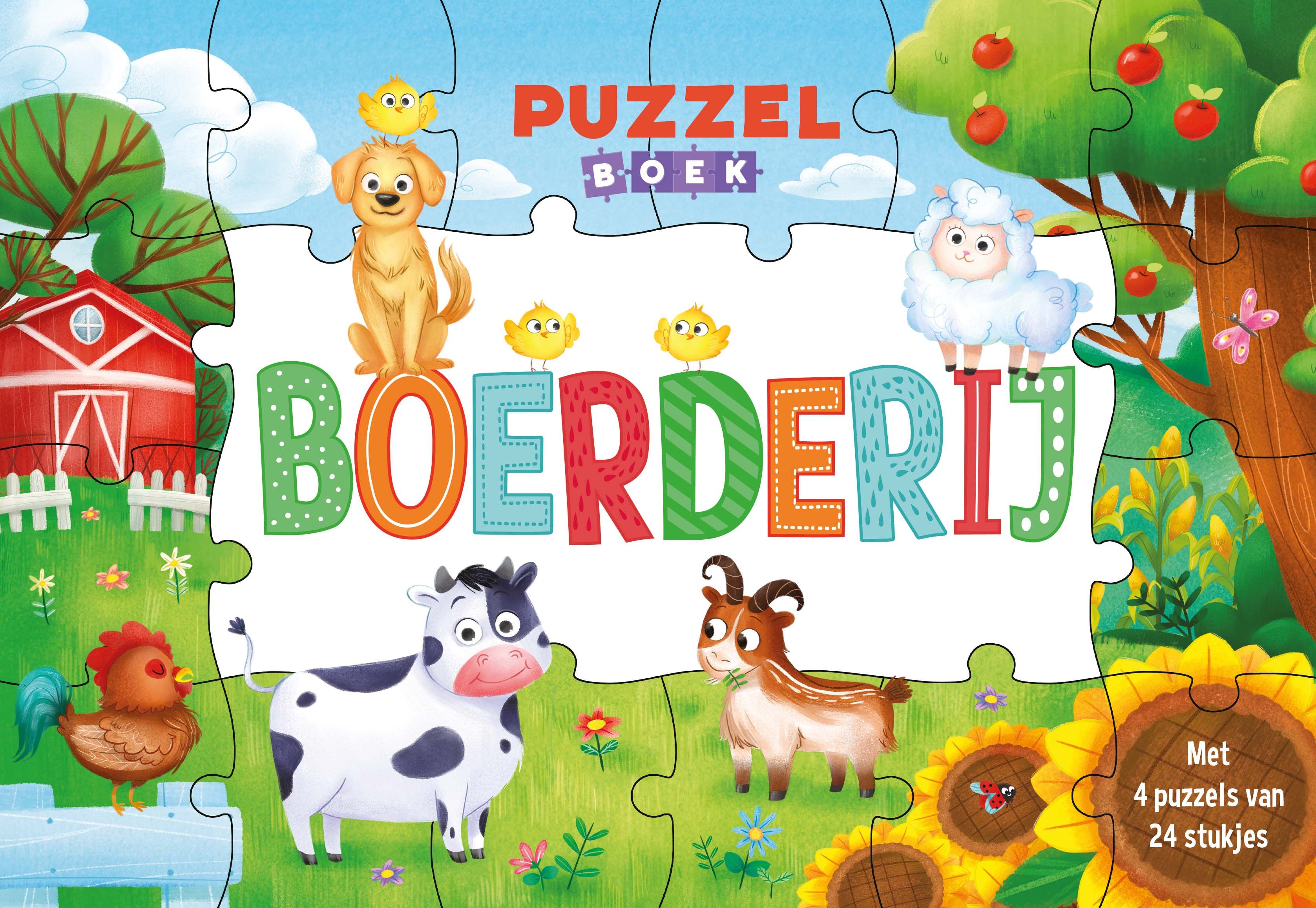 Boerderij - Puzzelboek
