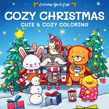 Cozy Christmas-Cute & cozy coloring