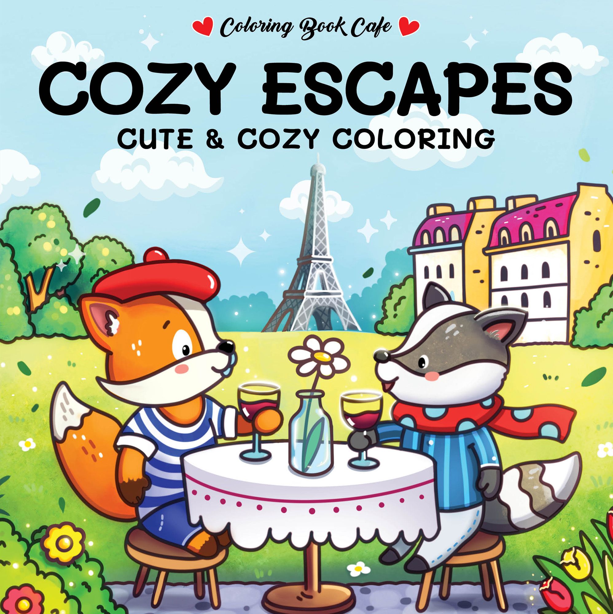 Cozy escapes - Coloring Book Cafe