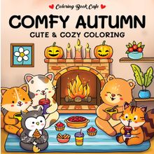 Comfy autumn - Coloring Book Cafe