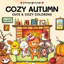 Cozy autumn - Coloring Book Cafe