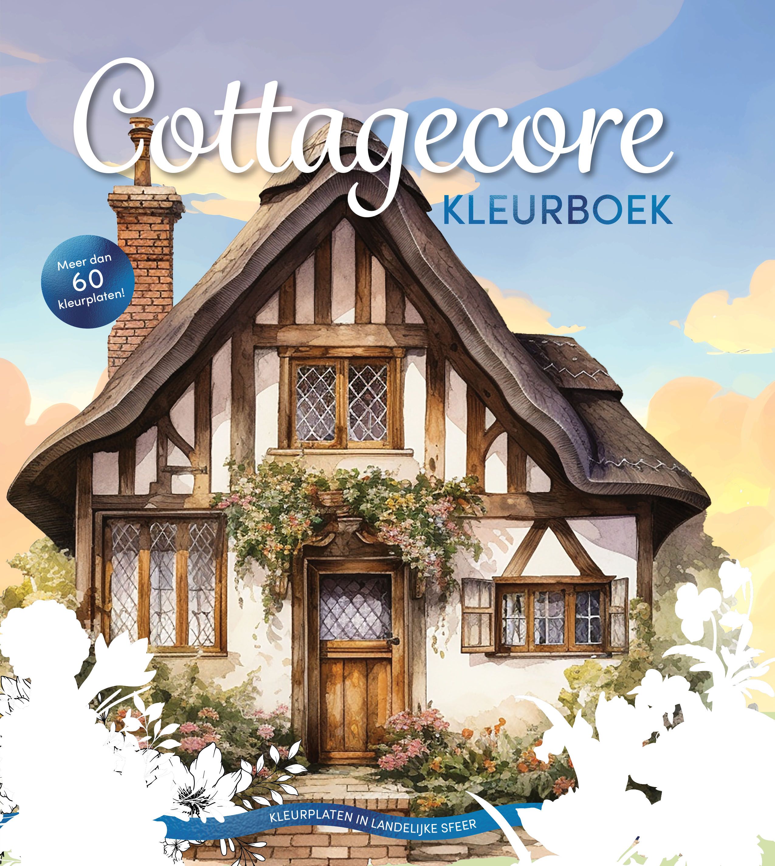 Cottagecore kleurboek