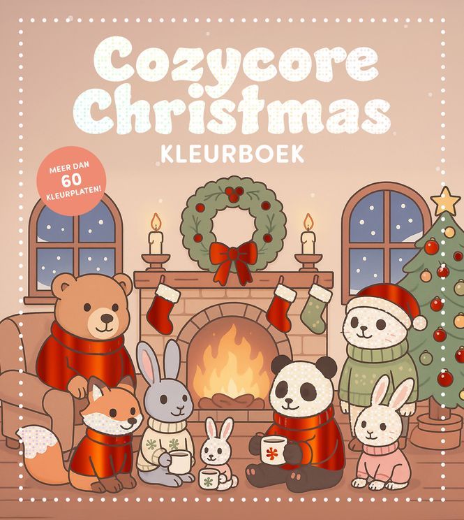 Cozycore Christmas kleurboek