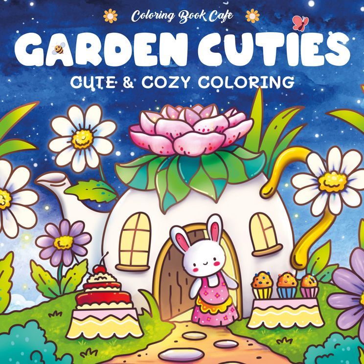 Garden cuties - Cute & cozy coloring