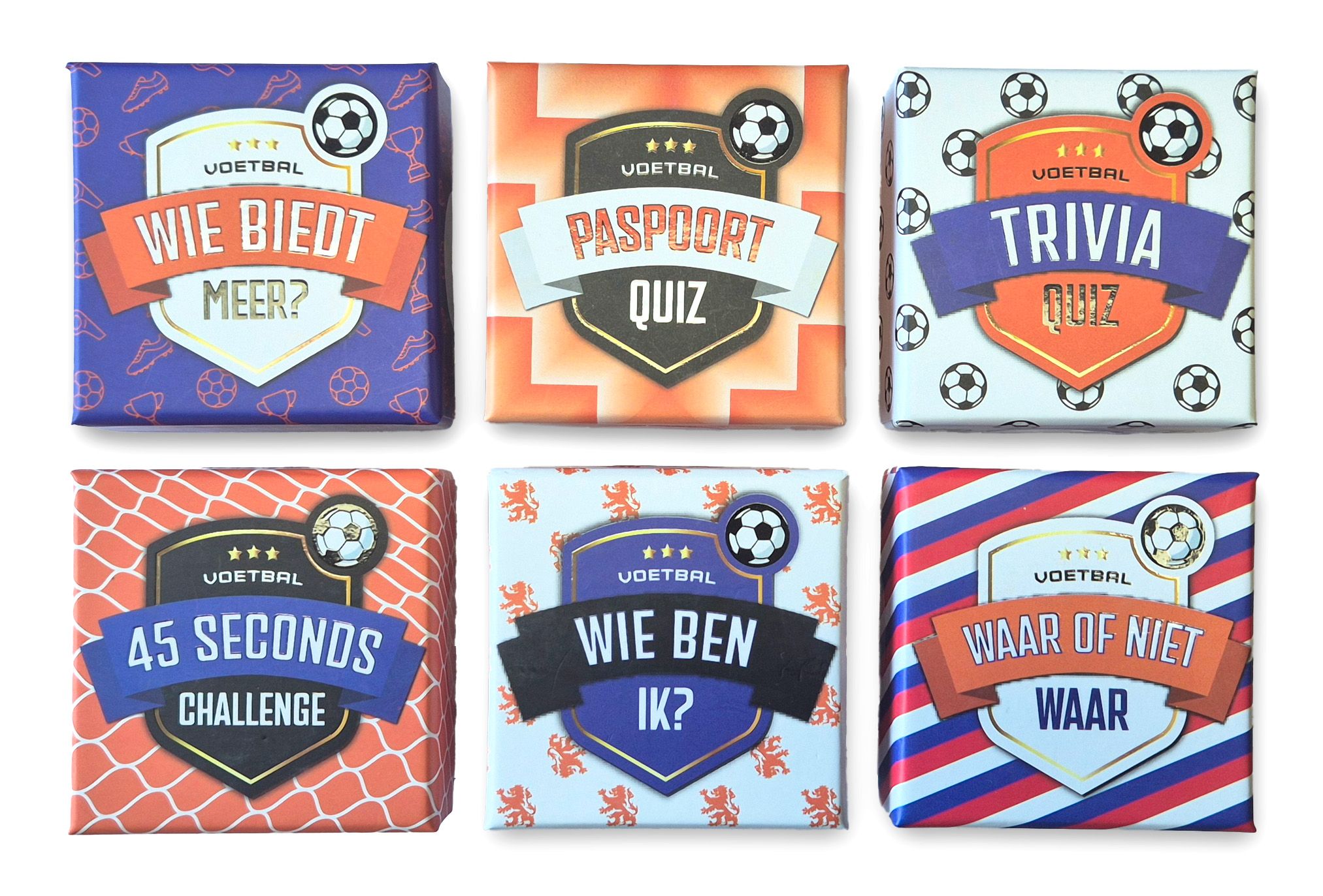 Fun mini games voetbal - set van 6 games