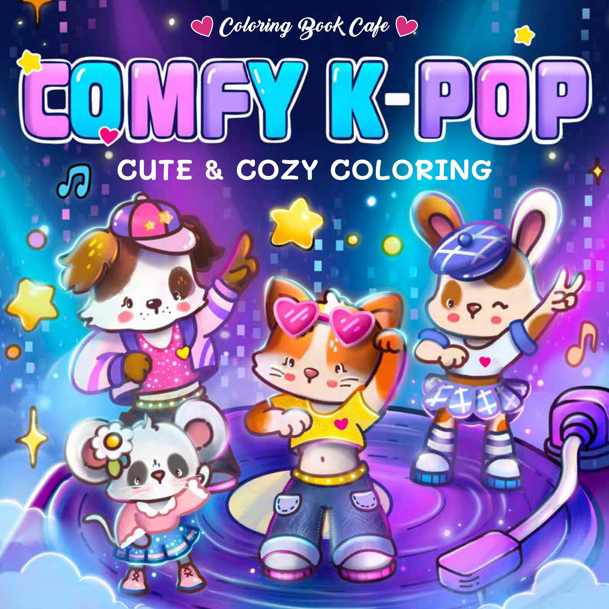 Comfy K-pop - Cute & cozy coloring