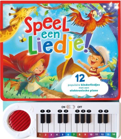 Speel een liedje - pianoboek  geluidenboek
