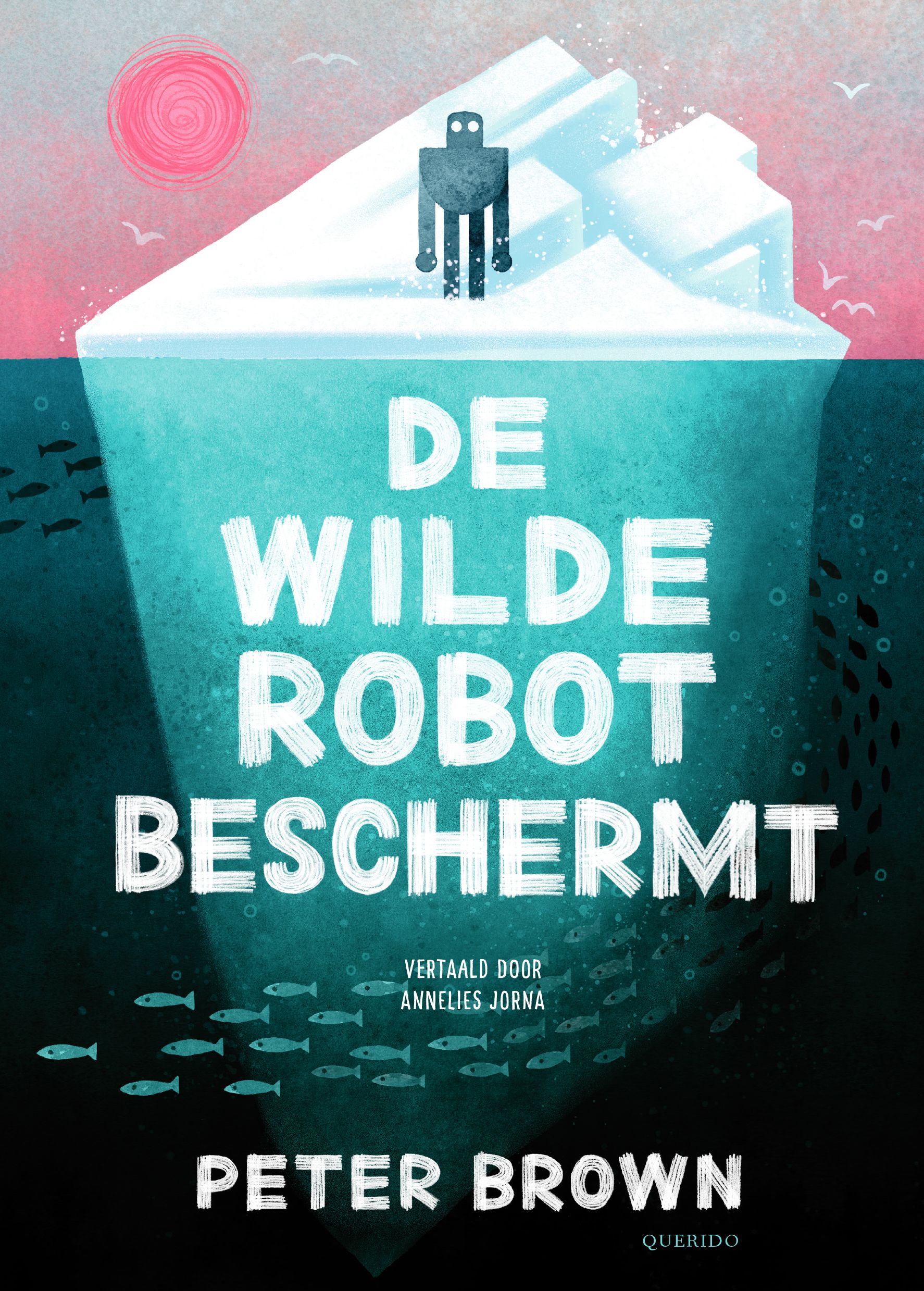 De wilde robot beschermt
