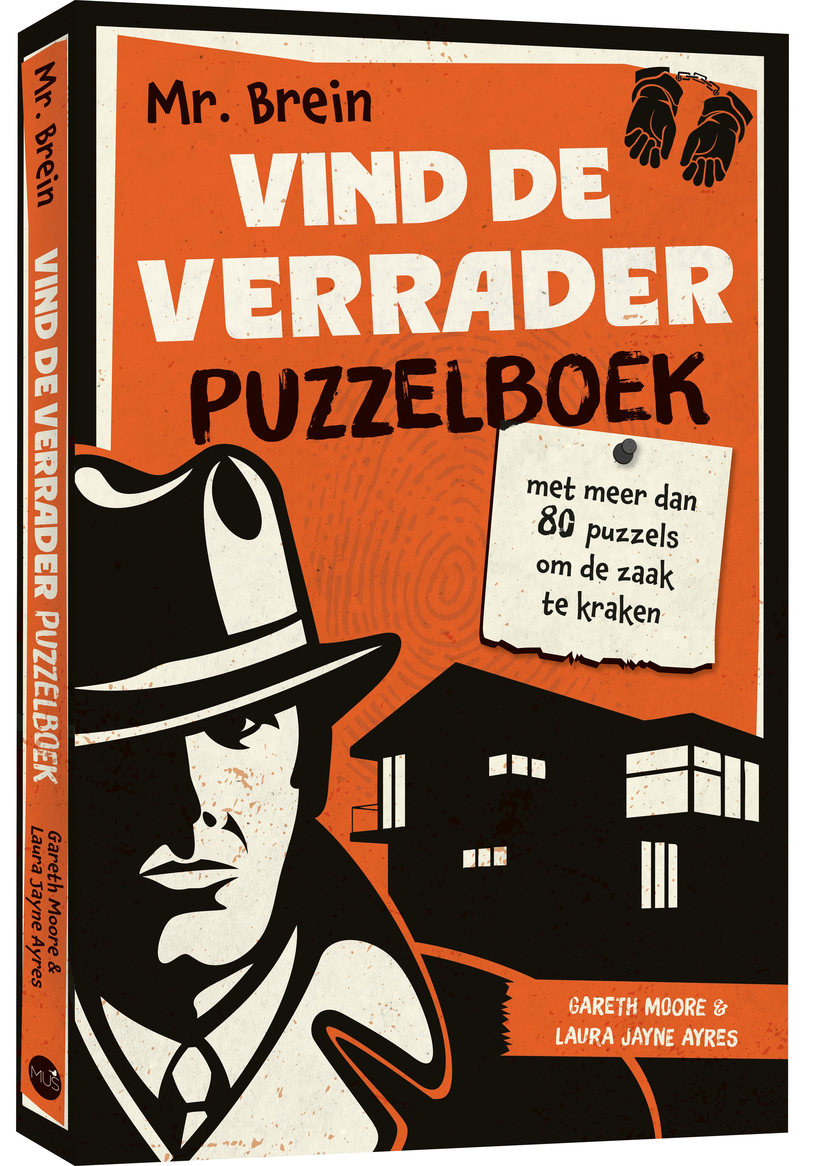 Mr. Brein vind de verrader puzzelboek