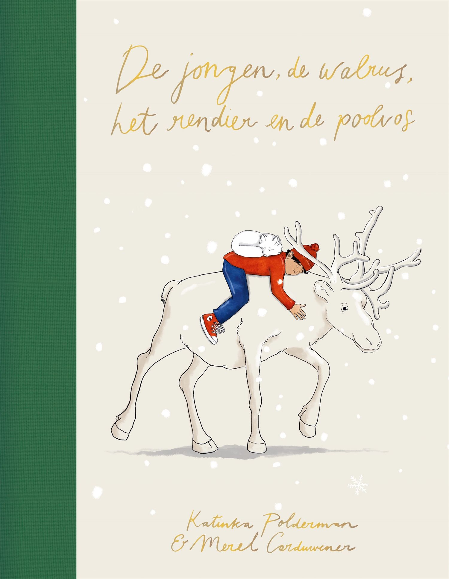 De jongen, de walrus, het rendier en de poolvos