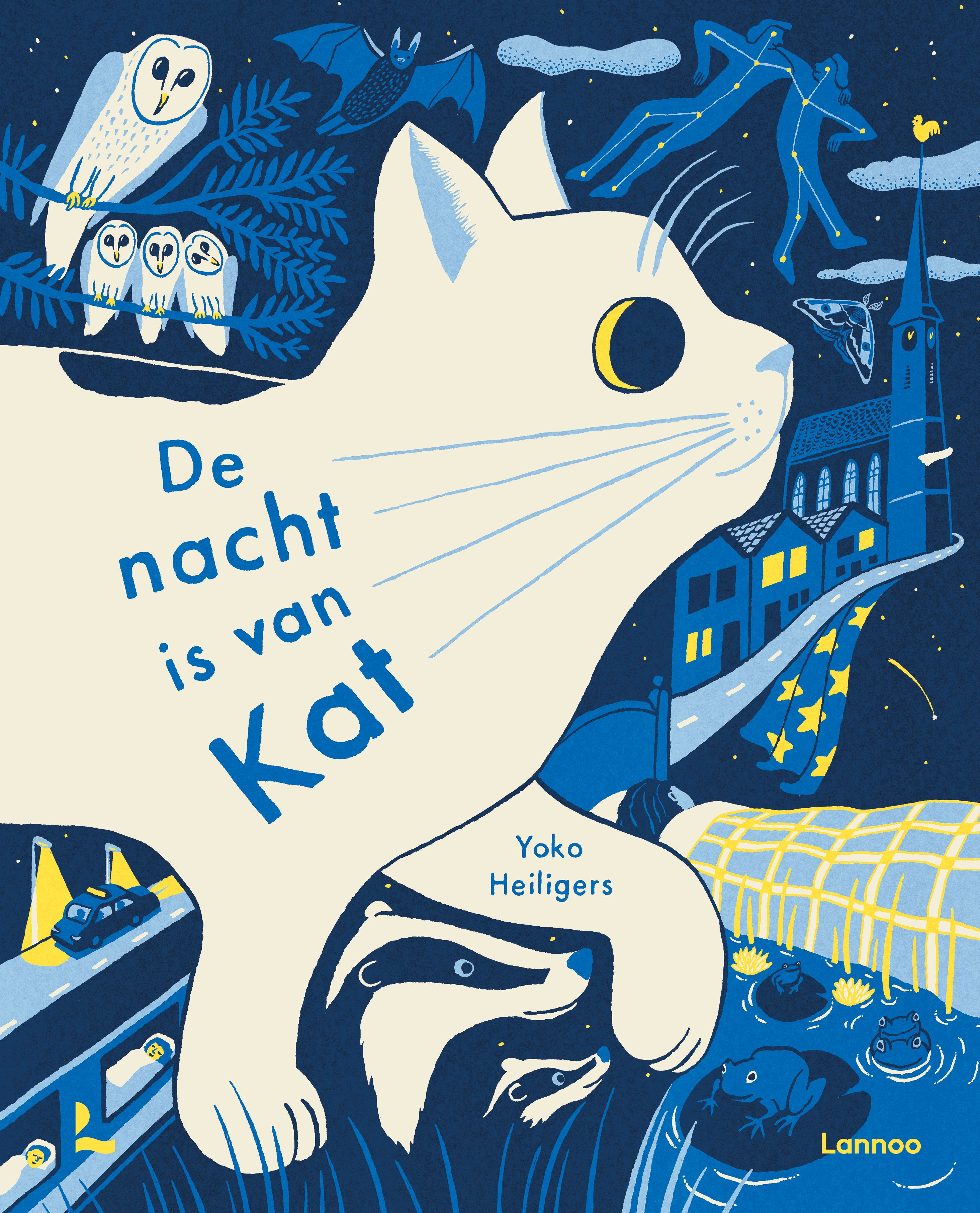 De nacht is van Kat