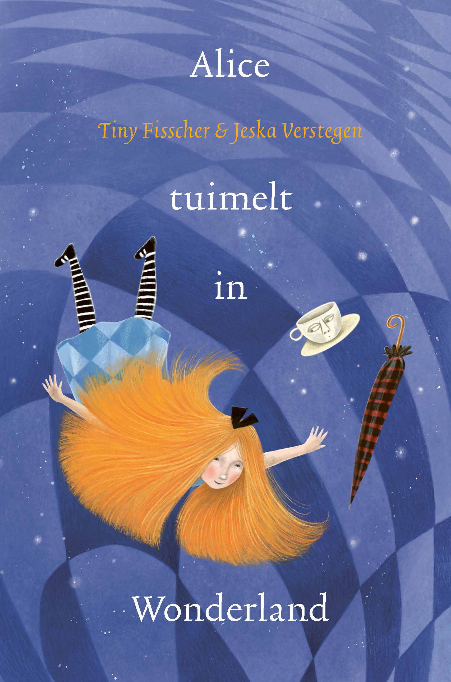 Alice tuimelt in Wonderland