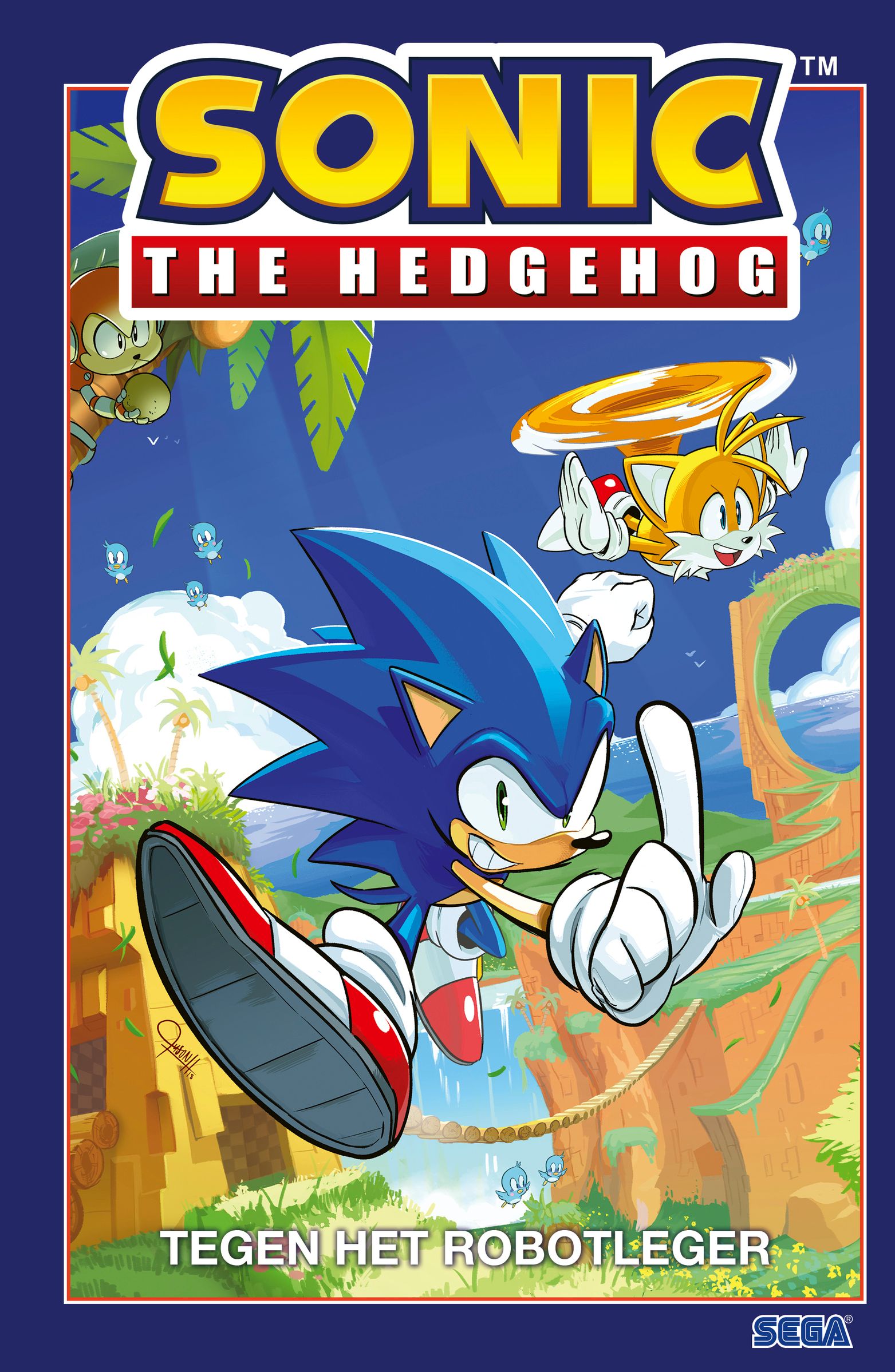 Sonic the Hedgehog tegen het robotleger