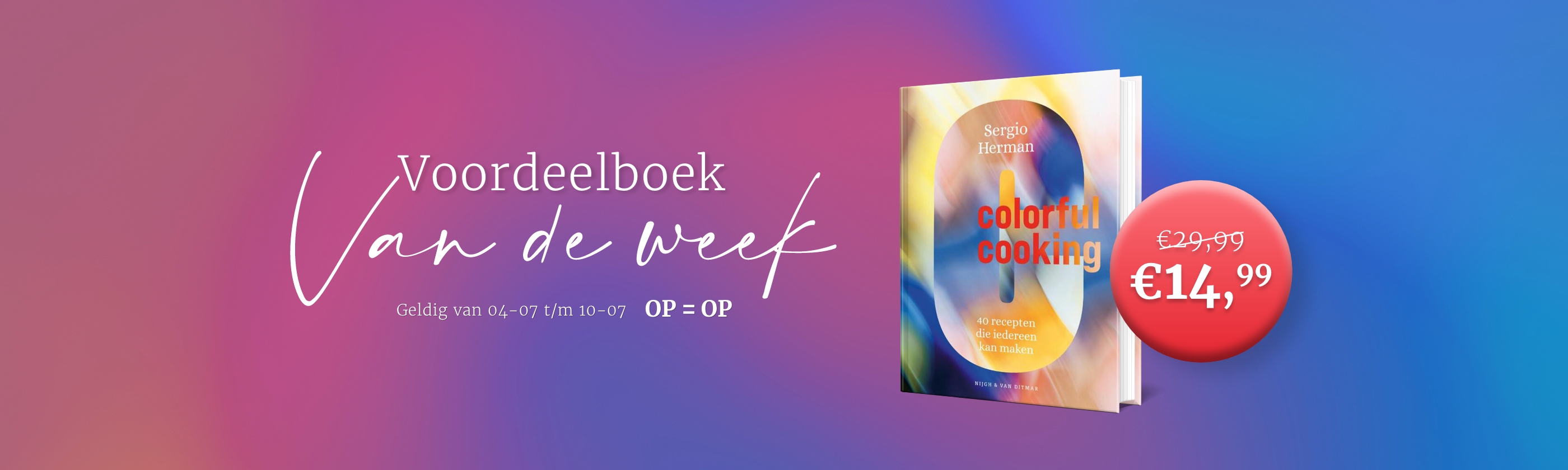 Voordeelboek van de week